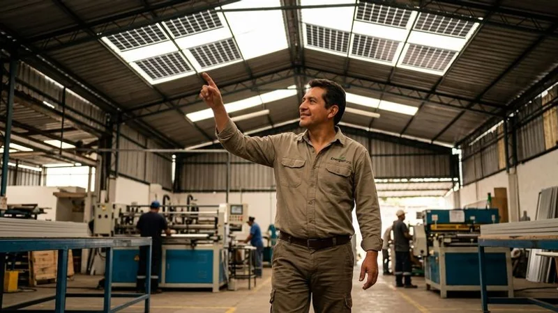 Reducir costos operativos con energía solar